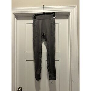 AYBL Training Leggings Womens M Pant Black Side Pockets Stretch Gym Running Yoga